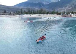 Cina: Xizang ospita primo evento internazionale di sport acquatici