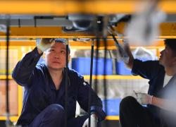 Cina: produzione di attrezzature per il trasporto ferroviario nello Hunan (2)