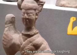 Cina: museo Chongqing, statuette sorridenti per Giornata mondiale del sorriso