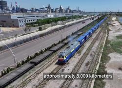 Trasporti: servizio treni merci Cina-Europa collega porto a nord con Mosca