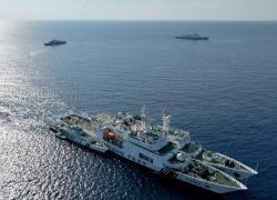 Cina: Guardia costiera conduce addestramento in acque di Huangyan Dao