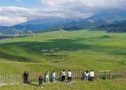 Cina: Xinjiang, area panoramica di Lujiaowan a Shawan (2)