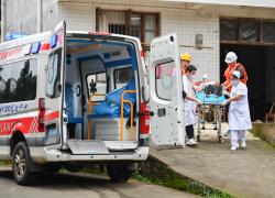 Cina: risposta d'emergenza a temporali nello Hunan (1)