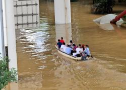 Cina: Guangxi, inondazioni nella città di Liuzhou