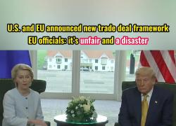 Funzionari europei, accordo tariffario UE-USA "non soddisfacente"