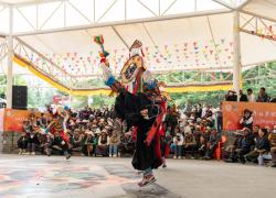 Cina: Festival dello Shoton nello Xizang (1) 