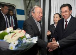 Cina: arrivo del segretario generale dell'ONU Guterres per il vertice SCO