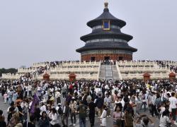 Cina: turismo della vacanza della Giornata nazionale (1)