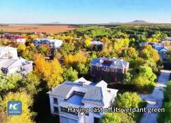 Cina: autunno da fiaba nella fattoria Weishan a nord-est