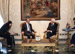 Italia: Mattarella incontra ministro cinese Esteri Wang Yi a Roma (2)