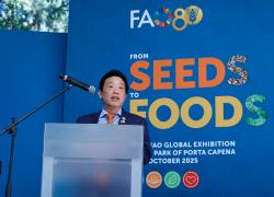 Italia: Roma, apre World Food Forum 2025 durante 80mo anniversario FAO
