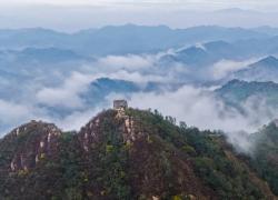 Cina: panorama della Grande Muraglia (1)