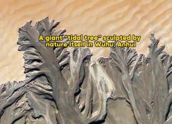 Cina: suggestivo fenomeno naturale osservato lungo il fiume Yangtze