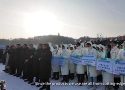 Cina: robot protagonisti tra ghiaccio e neve a Changchun