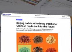 Cina: l'IA porta la medicina tradizionale cinese nell'era digitale