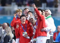 Milano-Cortina 2026: bronzo cinese in inseguimento a squadre maschile di pattinaggio velocit&agrave;