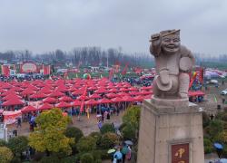 Cina: le foto della tradizionale Fiera del Quyi di Majie (1)