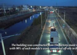 Cina: edificio di 6 piani assemblato in 46 giorni per riqualificazione urbana