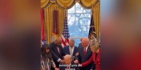 Iran, tra Trump e Khamenei il vero regime teocratico e assolutista &egrave; quello Usa, col supporto dell'invasata White Kane - VIDEO