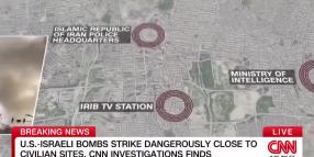 Iran, Cnn: "Gran parte dei raid Usa-Israele si sono tenuti vicino a ospedali e siti civili per fare pi&ugrave; vittime" - VIDEO