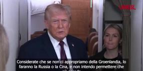 Groenlandia, Trump: "Se non la prendiamo lo faranno Russia o Cina, sarebbe pi&ugrave; semplice un accordo ma in un modo o nell'altro sar&agrave; nostra"- VIDEO