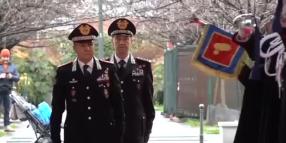 Carabinieri, nella Milano delle Olimpiadi visita del generale Luongo