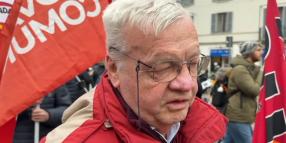 A Milano le voci del dissenso al corteo Insostenibili Olimpiadi