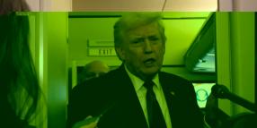 Trump afferma di "non aver visto" il video razzista sugli Obama