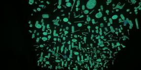 Uno strano cielo illumina la Galleria Poggiali a Milano