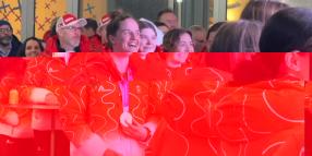 Olimpiadi, festa svizzera a Milano per l'hockey femminile