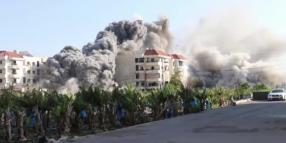 Libano, la distruzione dei raid israeliani a Tiro