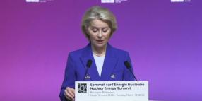 Von der Leyen: 200 milioni di euro per tecnologie nucleari innovative