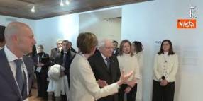 Milano Cartina, il Presidente della Repubblica Sergio Mattarella visita Casa Italia a Cortina