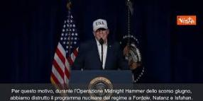 Attacco Iran, Trump: "Lo facciamo anche per difendere amici europei"