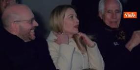 Meloni arriva all'Arena di Verona per cerimonia apertura Giochi Paralimpici Milano Cortina