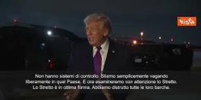 Trump: Iran sull'orlo della sconfitta, sono al capolinea