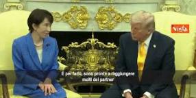 Takaichi alla Casa Bianca: Solo Trump pu&ograve; portare la pace nel mondo