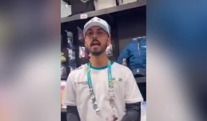 Olimpiadi, commesso Ali Mohamed Hassa dello store di Cortina Sliding Centre urla "Free Palestine" a tifosi israeliani, sostituito - VIDEO