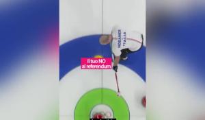 Referendum giustizia, Pd spinge per il No postando VIDEO degli azzurri del curling, rimosso dopo proteste Coni e portabandiera Mosaner