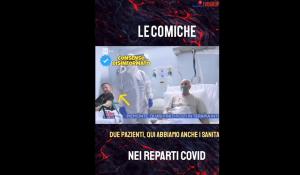 Covid, uomo con casco ossigeno finge difficolt&agrave; in terapia intensiva, la messa in scena di un attore per alimentare propaganda sulla "pandemia" - VIDEO