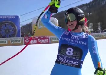 Coppa del Mondo di sci, doppietta per Laura Pirovano discesa libera: vittoria per 1 centesimo in entrambe le gare - VIDEO