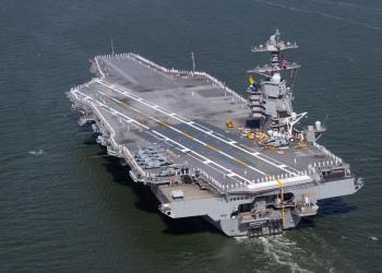 USS Gerald R. Ford, le caratteristiche della portaerei pi&ugrave; grande del mondo: lunghezza 337 metri, pu&ograve; trasportare 75 caccia