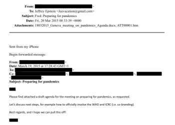 Epstein files, "ex finanziere e Bill Gates parlarono di 'ceppi pandemici' anni prima del Covid-19": le speculazioni dietro a mail del 2015 e 2017