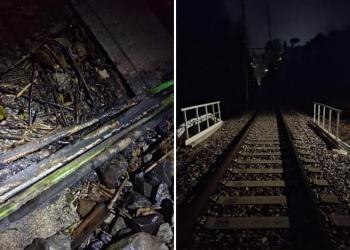 Sabotaggio su linea ferroviaria Lecco-Tirano