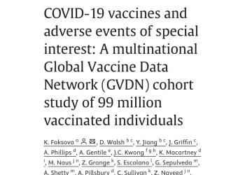 Vaccino Covid, effetti avversi studio