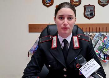 Il maresciallo dell'Arma dei Carabinieri Ludovica Cruciani Arcieri