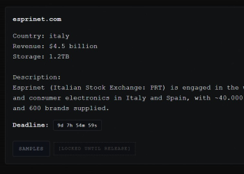 Esprinet, attacco hacker dal gruppo ALP-001, compromessi 1,2 terabyte di dati aziendali, a rischio informazioni sensibili
