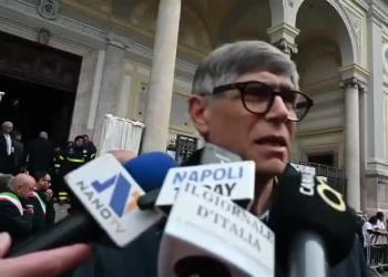 Funerali Domenico Caliendo, Don Patriciello al GdI: &ldquo;Il bambino &egrave; figlio di tutti, chi ha commesso errori deve pagare&rdquo; - VIDEO