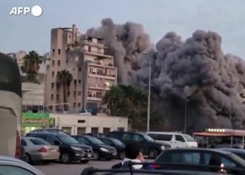 Libano, il VIDEO del raid aereo israeliano su un condominio a Beirut, Idf cercano giustificazioni: &ldquo;Sede di Hezbollah&rdquo;