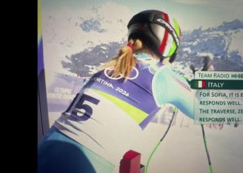 Olimpiadi Milano-Cortina, Sofia Goggia &egrave; bronzo nella discesa libera femminile, Pirovano sesta e Brignone decima - VIDEO